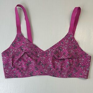 Anna Sui x Knix Floral Luxe V-Neck Bra, Size 6